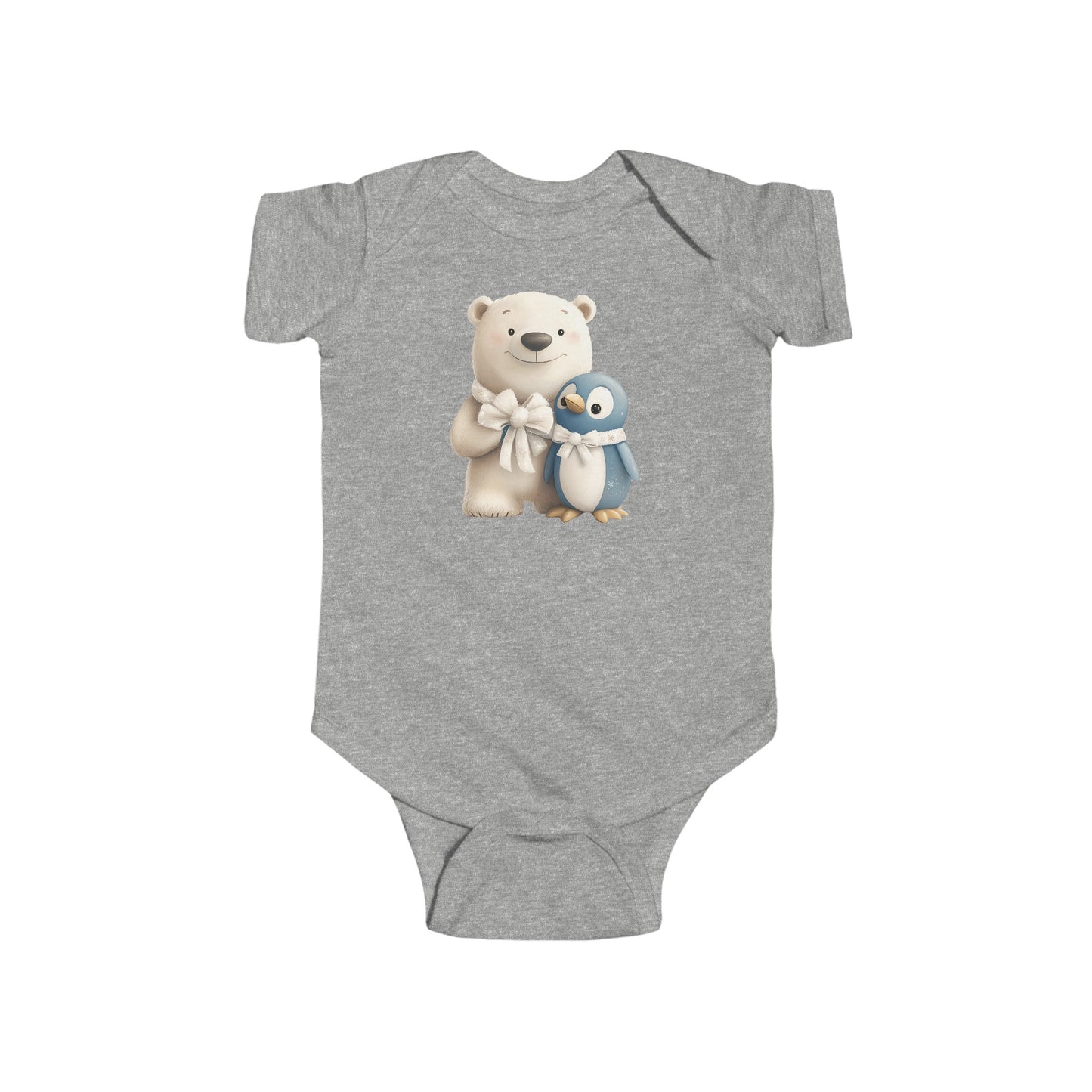 polar bear penguin Infant Fine Jersey Bodysuit