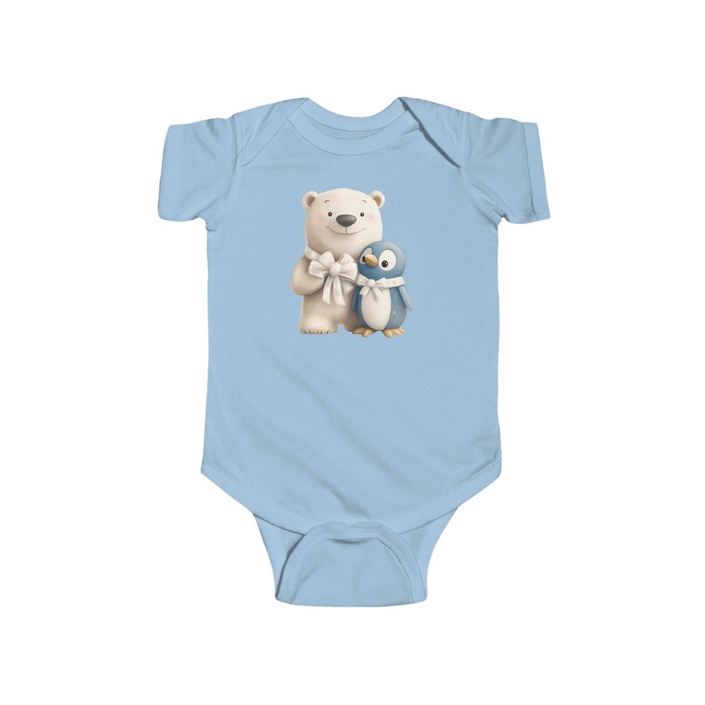 polar bear penguin Infant Fine Jersey Bodysuit