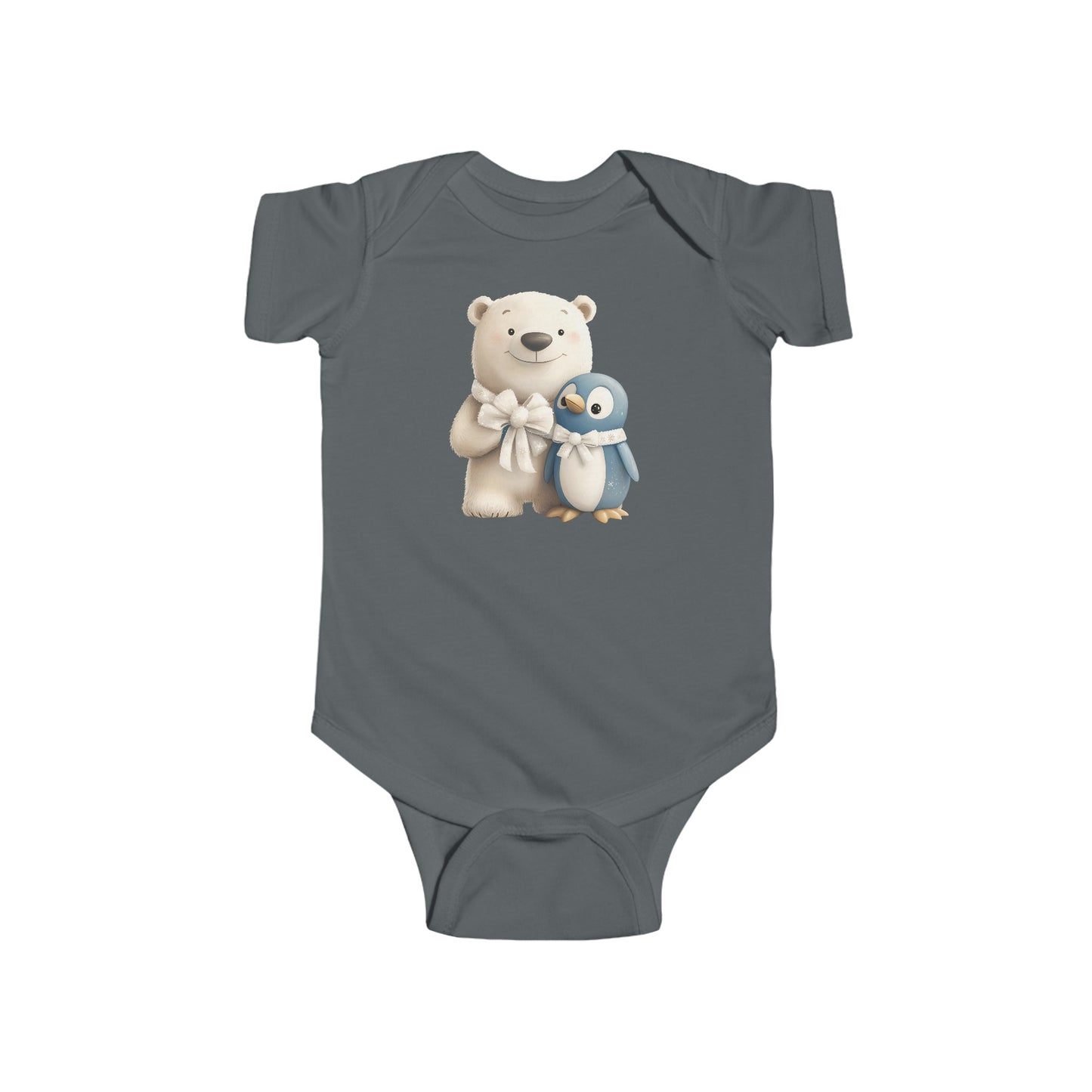 polar bear penguin Infant Fine Jersey Bodysuit