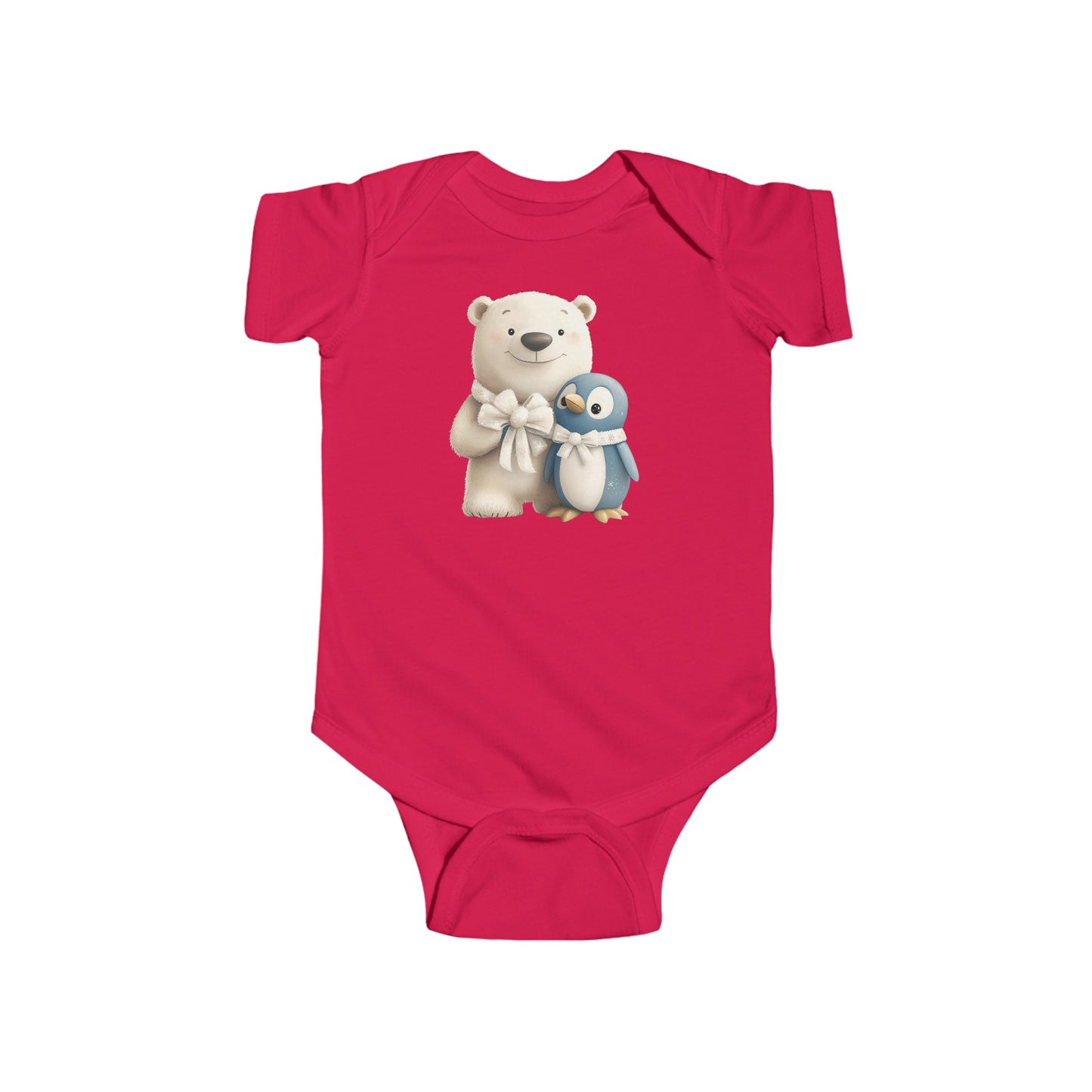 polar bear penguin Infant Fine Jersey Bodysuit