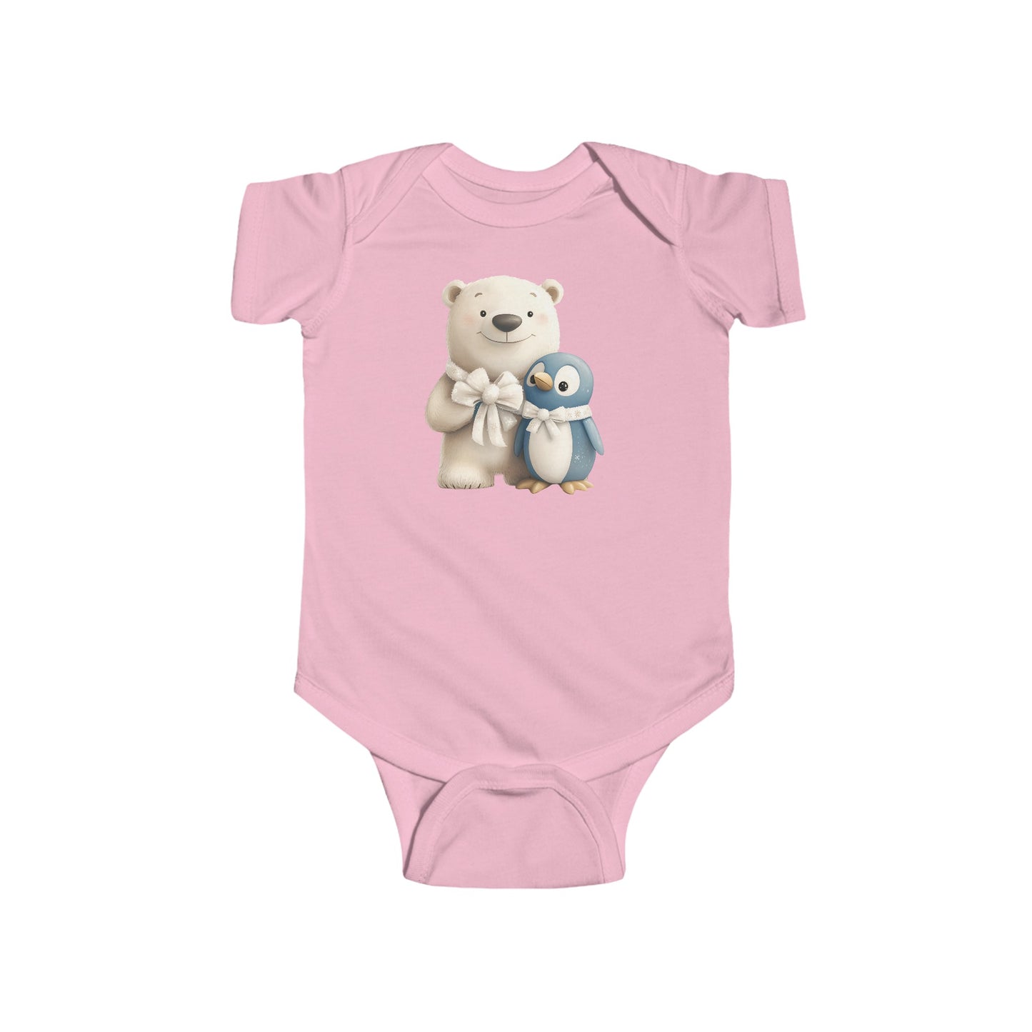 polar bear penguin Infant Fine Jersey Bodysuit