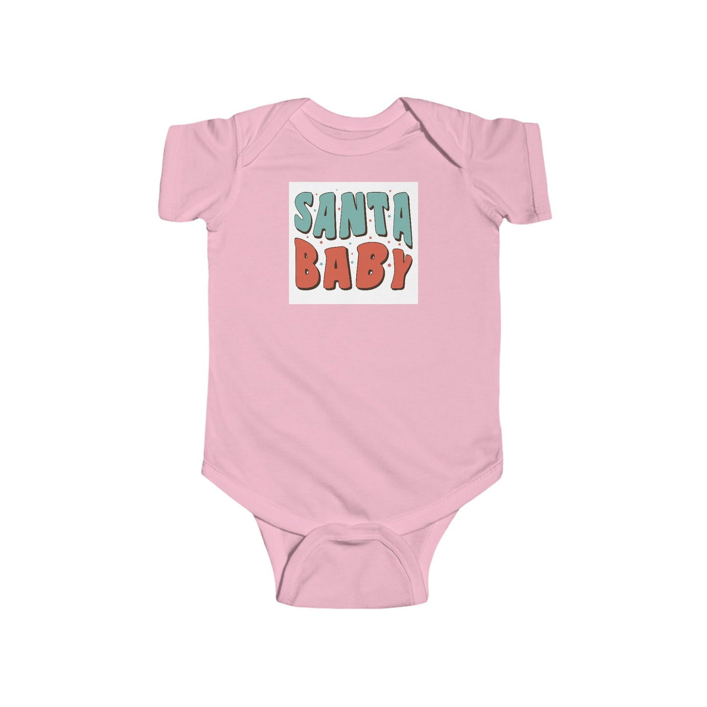 santa baby Infant Fine Jersey Bodysuit